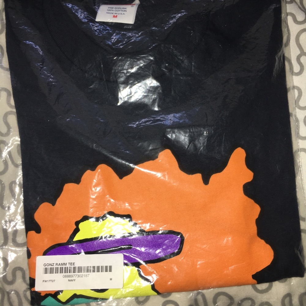 Supreme Gonz Tee Navy DS